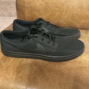 Men’s Nike Portmore ultralight skateboarding black shoes 14
